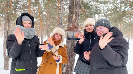 «ПОМОЖЕМ птицам зимой!»