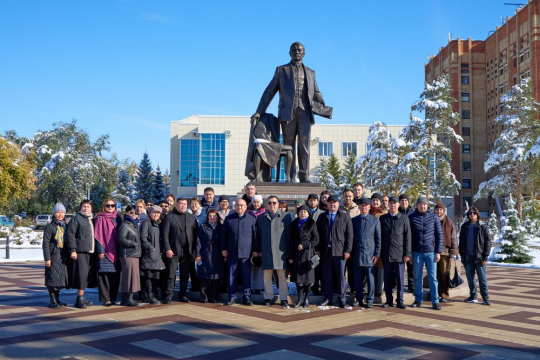 Құрмет пен тағзым белгісі…