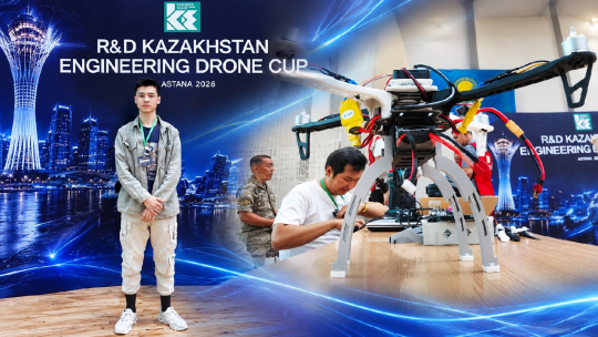 Студент КРУ покорил Drone Cup