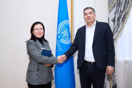 ОБМЕН опытом с Каспийским вузом